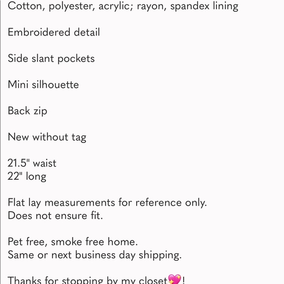 NEW Dolan Tulley Textured Mini Skirt sz 2x - Picture 6 of 6